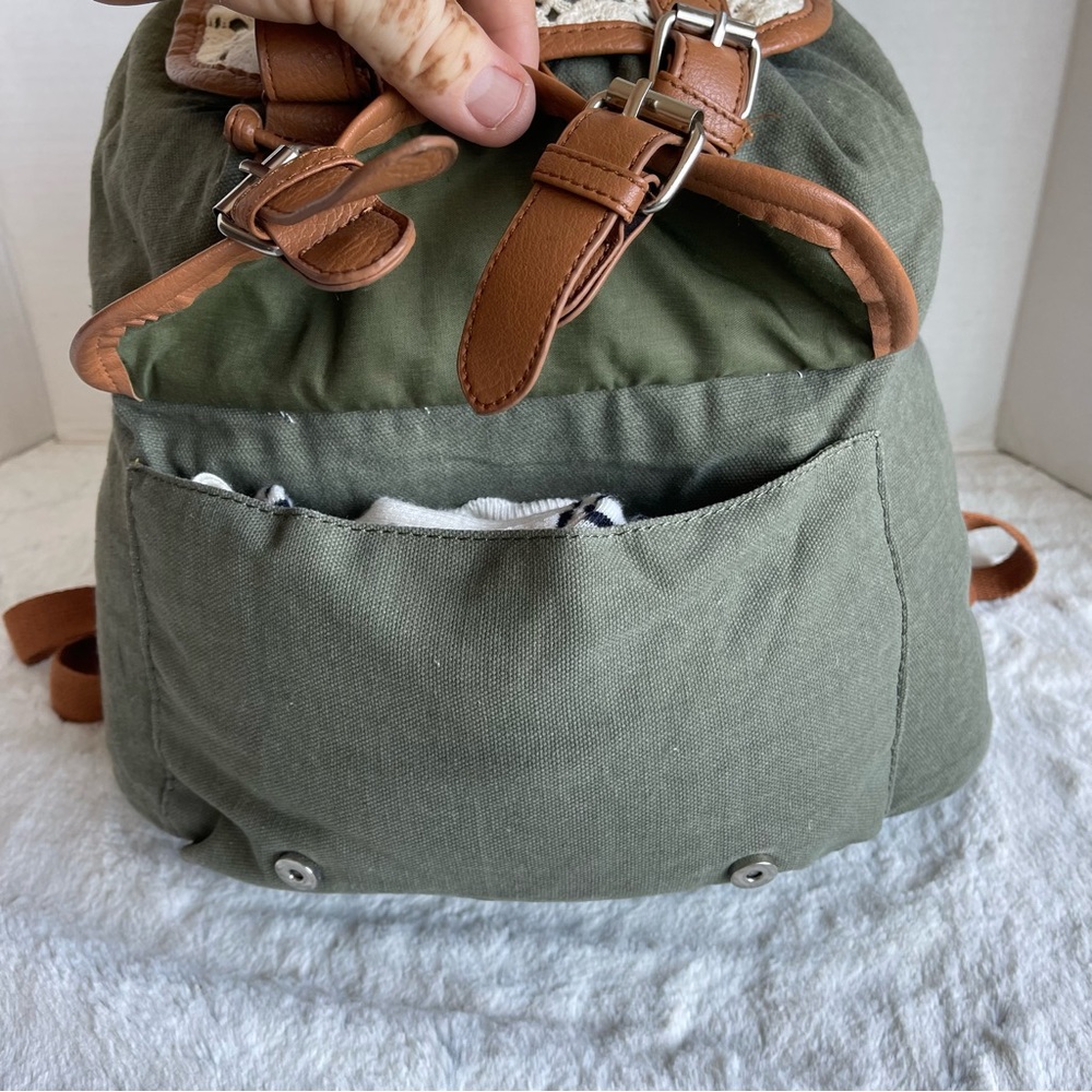 CANVAS MILITARY RUCKSACK Small Back Pack - Picture 7 of 14